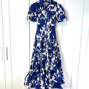 DVF Floral Maxi Dress